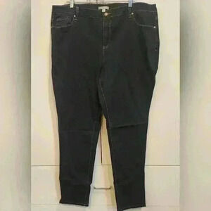 New Woman Within Plus Size 5-Pocket Style Avila Jeans 24W Tall Skinny